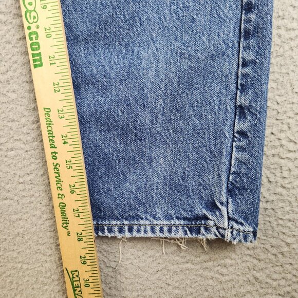 Vintage Lee Jeans Men's 32x30 Straight Leg Wallet Fade Classic Blue Denim Pants - Picture 5 of 9